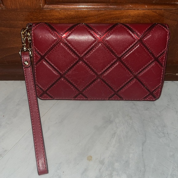 Michael Kors  Wallet Jetsetter  long wallet large wallet  Wristlet  phone case - Picture 8 of 15